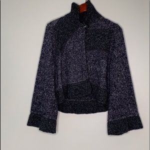 Black and grey Prana sweater